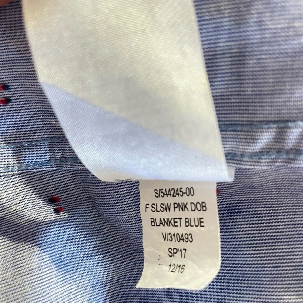 Banana Republic Soft Wash Slim Fit Button-Down Shirt – Blanket Blue XL
